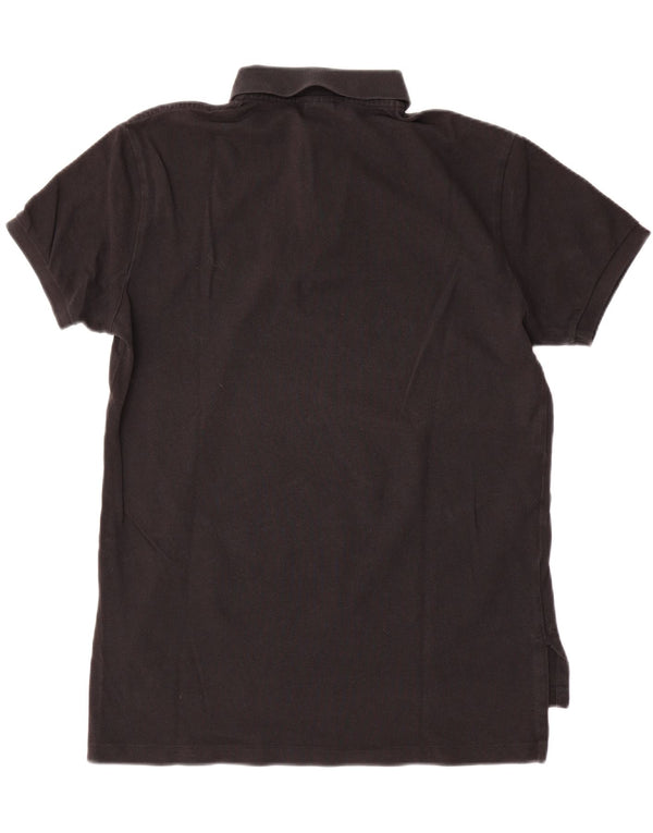 Polo Ralph Lauren da uomo su misura Polo in cotone nero medio