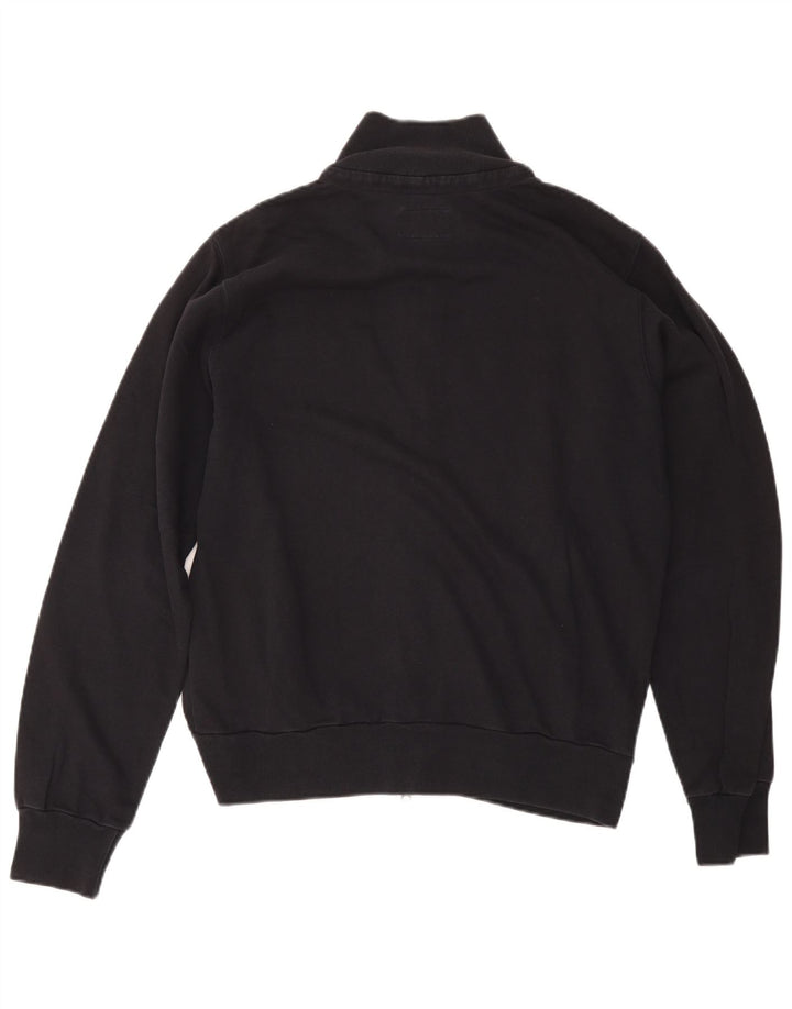 Giacca da tuta grafica da uomo Woolrich in cotone nero medio