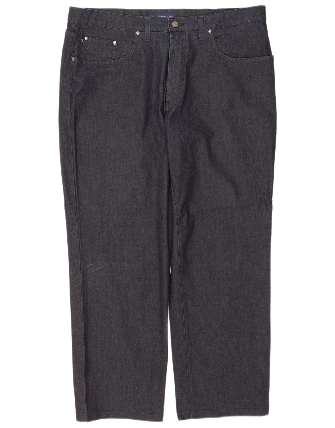 Jeans Straight Uomo Trussardi W42 L30 Blu Navy Cotone