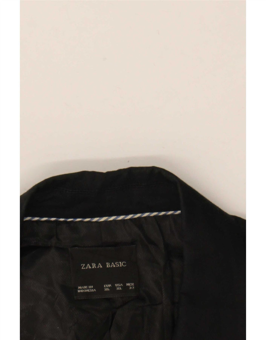Giacca blazer da donna a 1 bottone Zara UK 18 XL nera