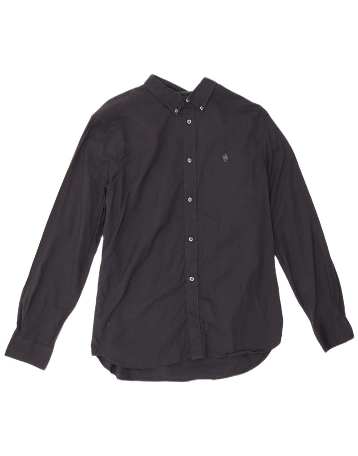 Camicia da uomo French Connection grande in cotone nero