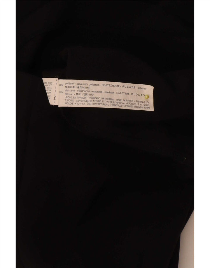 Abito a trapezio da donna Zara UK 10 piccolo poliestere nero