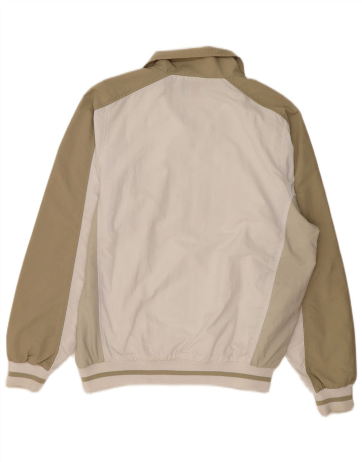 Giacca da tuta da uomo Kappa Medium Off White Colourblock in poliammide