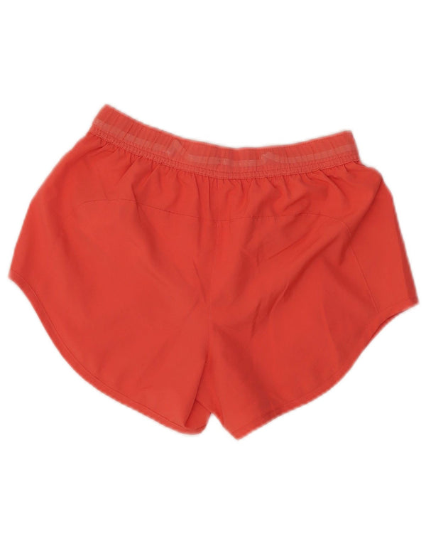 Pantaloncini sportivi Nike Dri Fit da donna UK 4 XS poliestere rosso