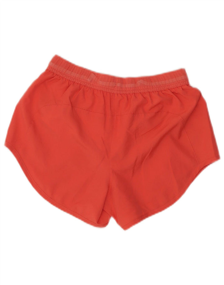 Pantaloncini sportivi Nike Dri Fit da donna UK 4 XS poliestere rosso