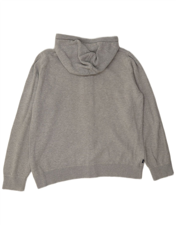 Maglione con cappuccio e zip da donna Superdry UK 14 Large Grigio