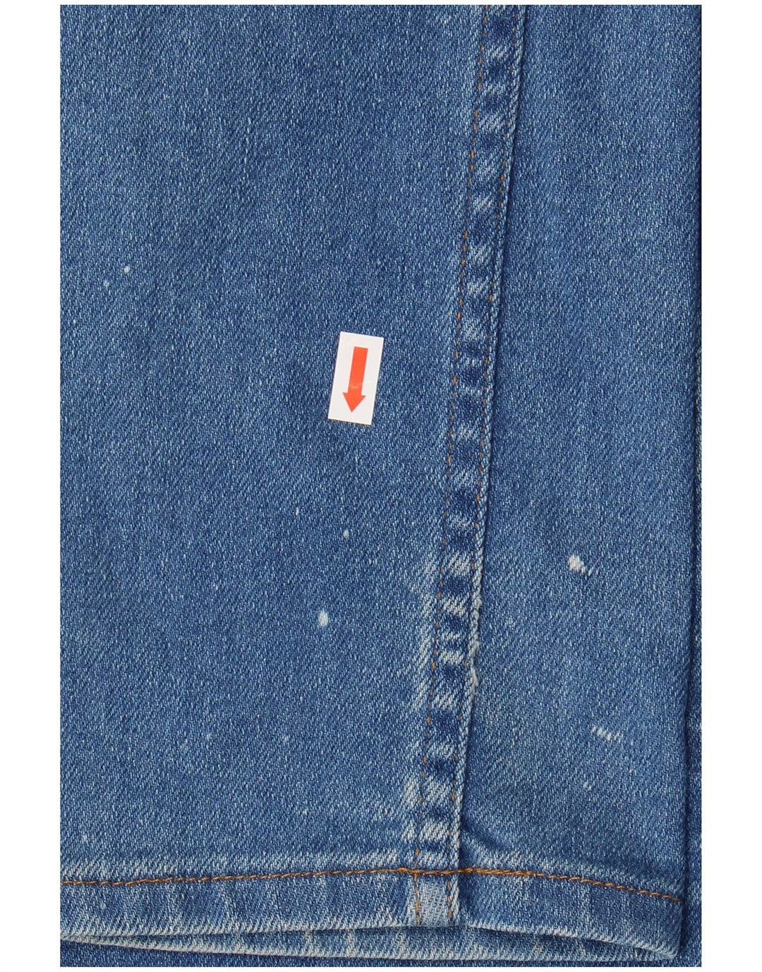 Jeans dritti da uomo Levi's W34 L34 in cotone blu