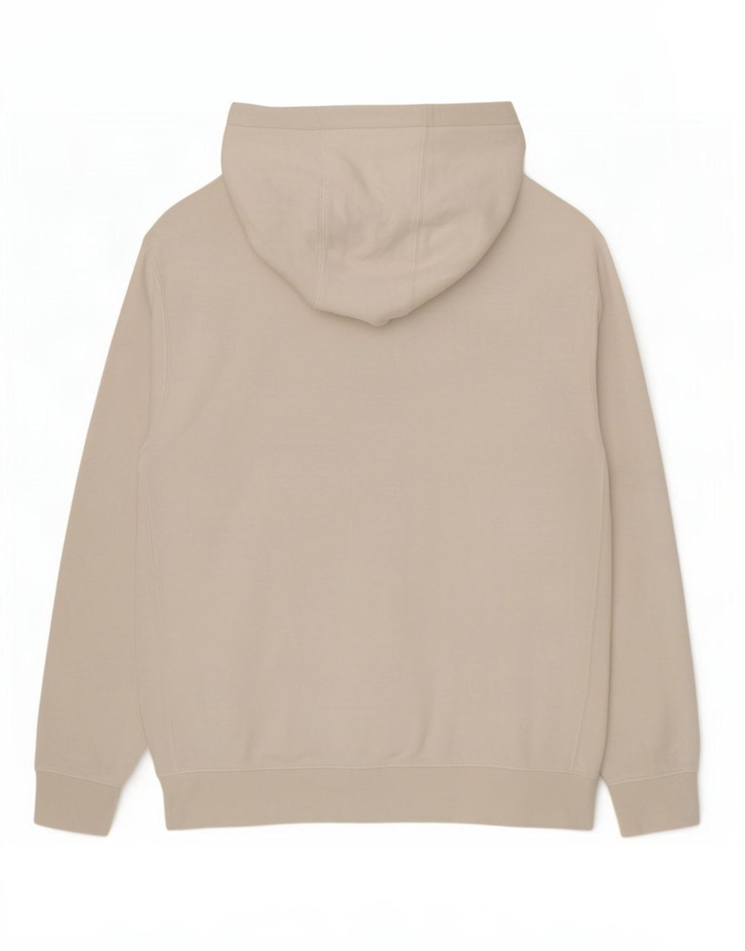 Felpa con cappuccio da uomo Nike Large in cotone bianco