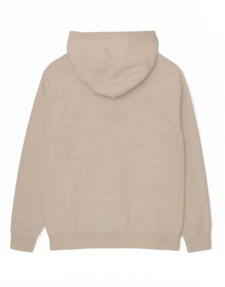 Felpa con cappuccio da uomo Nike Large in cotone bianco