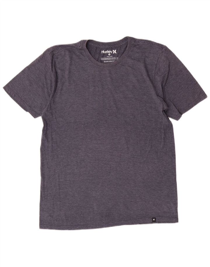 T-shirt da uomo Hurley Top in cotone blu navy medio