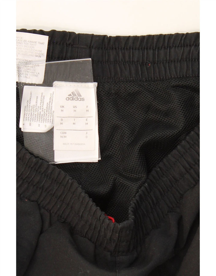 ADIDAS Mens Tracksuit Trousers Joggers Medium  Black Polyester Vintage Adidas and Second-Hand Adidas from Messina Hembry 