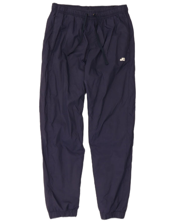 Pantaloni da tuta da uomo Nike Joggers piccoli in nylon blu navy