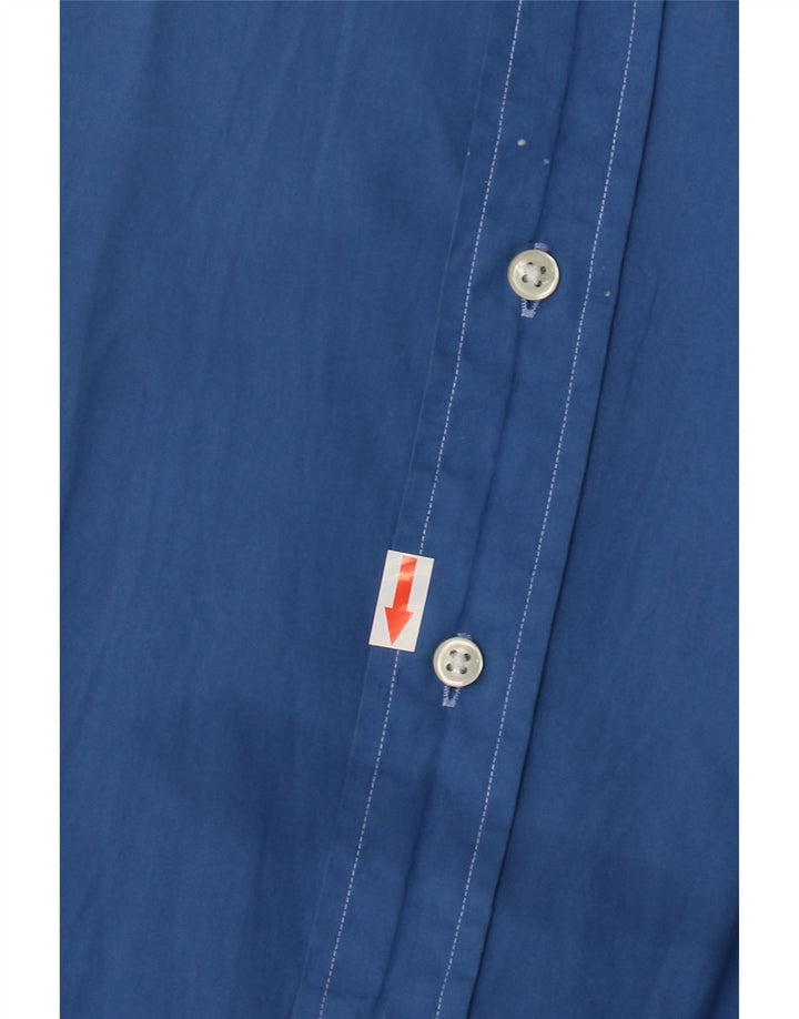 Camicia Polo Ralph Lauren da uomo su misura 2XL in cotone blu