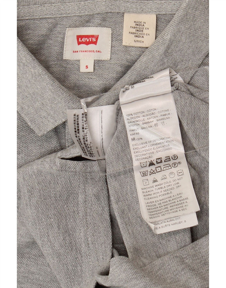 Polo uomo LEVI'S piccola in cotone grigio
