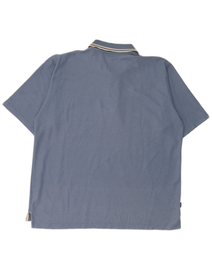 Polo da uomo Umbro UK 44/46 XL poliestere blu