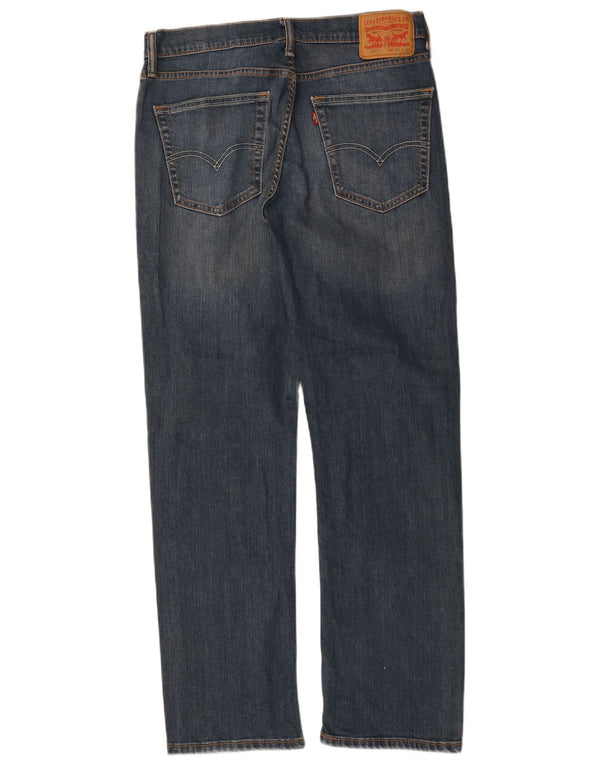 LEVI'S Jeans dritti da uomo 514 W32 L30 cotone blu