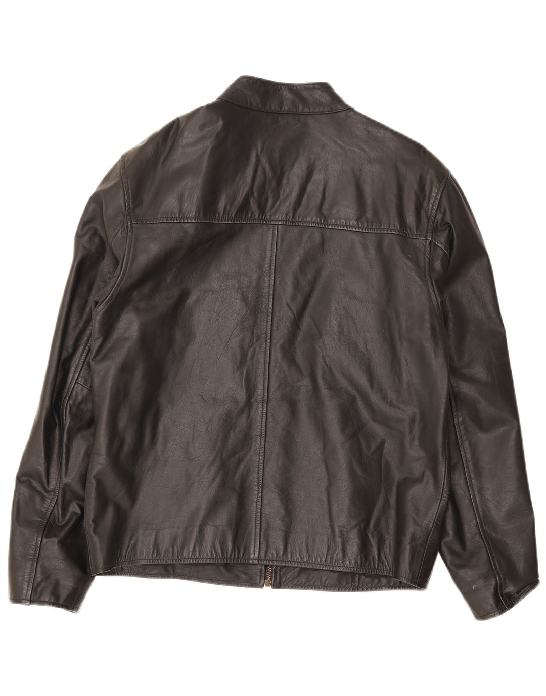 Giacca in pelle da uomo Lee Cooper UK 38 media a righe nere