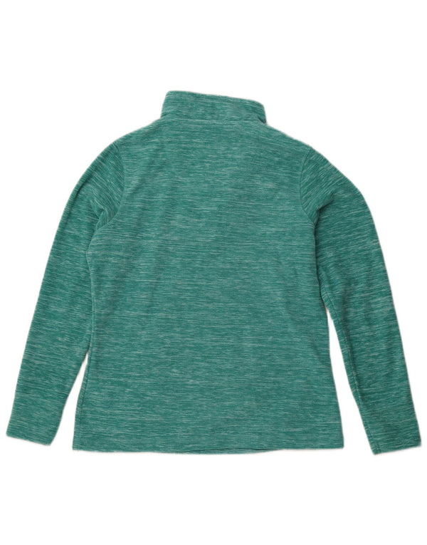 Maglione in pile oversize da donna Weird Fish UK 10 piccolo poliestere verde