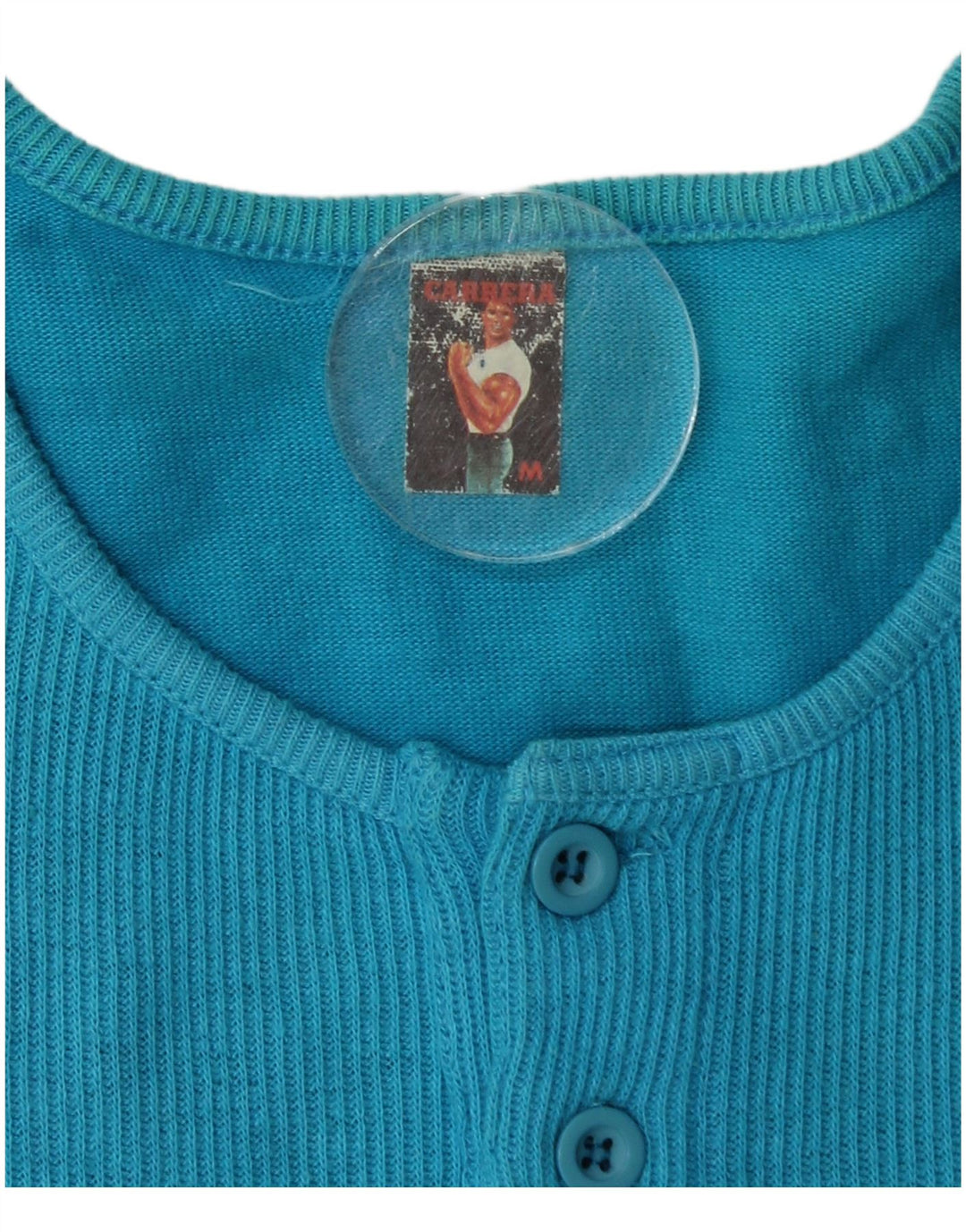 Maglione maglione girocollo a maniche corte da donna Carrera UK 14 Blu medio