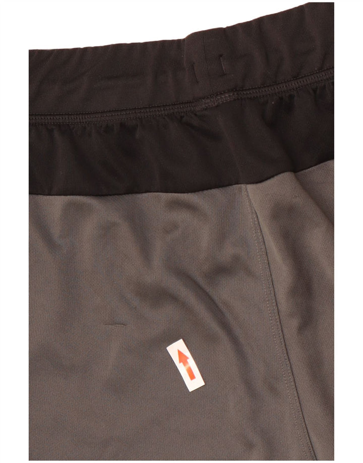 Pantaloncini sportivi Adidas Aeroready da uomo in poliestere color block grigio medio