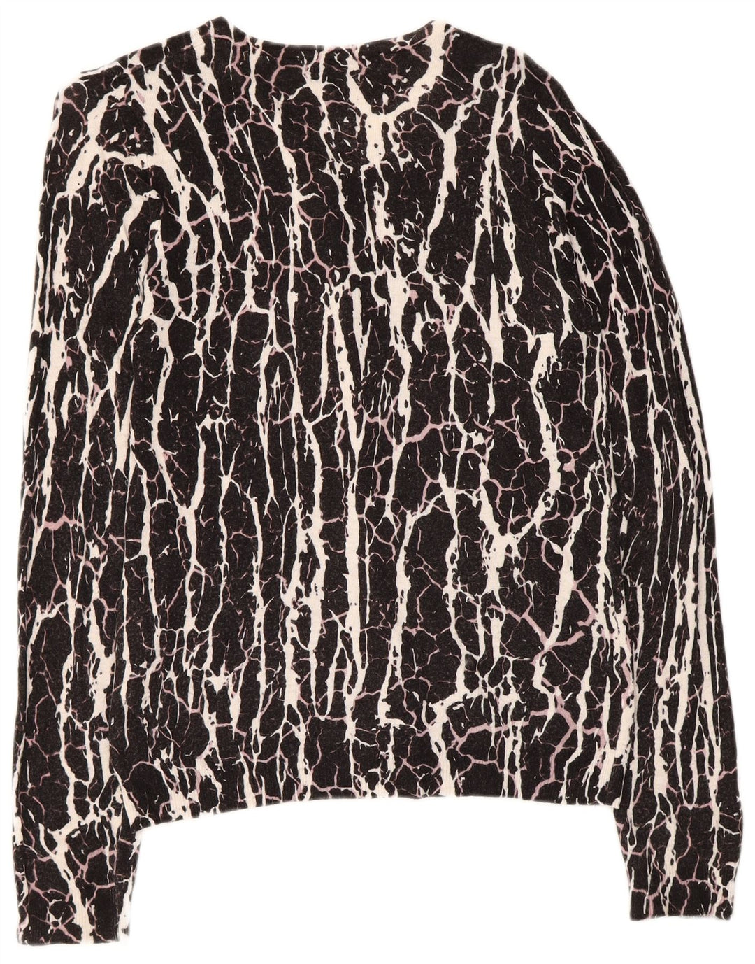 Maglione maglione con scollo a barca da donna Marks & Spencer UK 8 piccolo nero