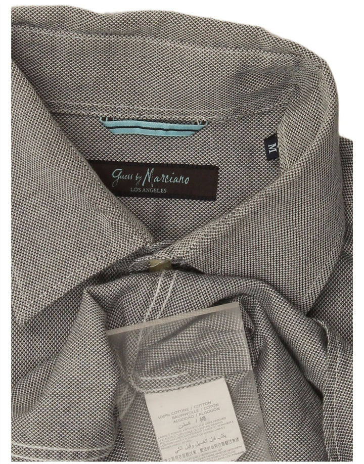 Camicia da uomo Guess By Marciano in cotone grigio medio