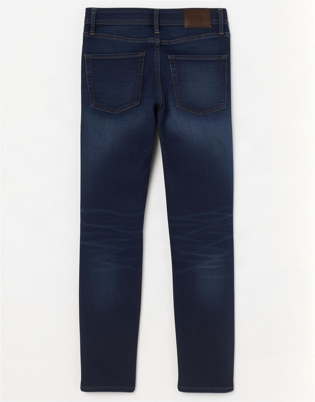 Jack & Jones Uomo Tim Slim Jeans W30 L30 Blu Navy Cotone