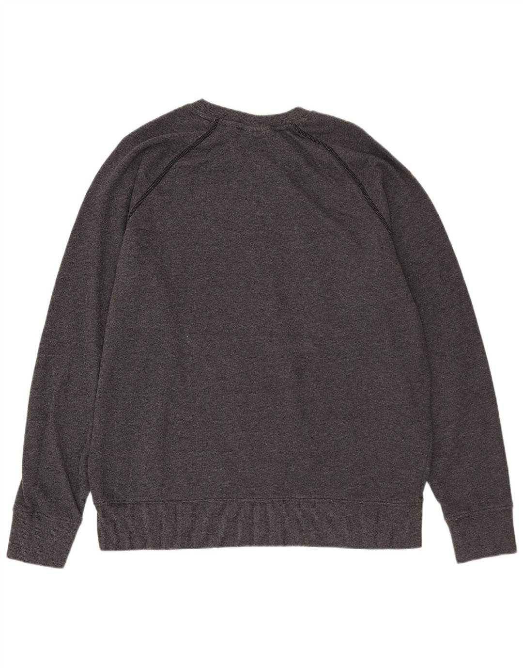 REEBOK Felpa con grafica da uomo Maglione in cotone grigio medio