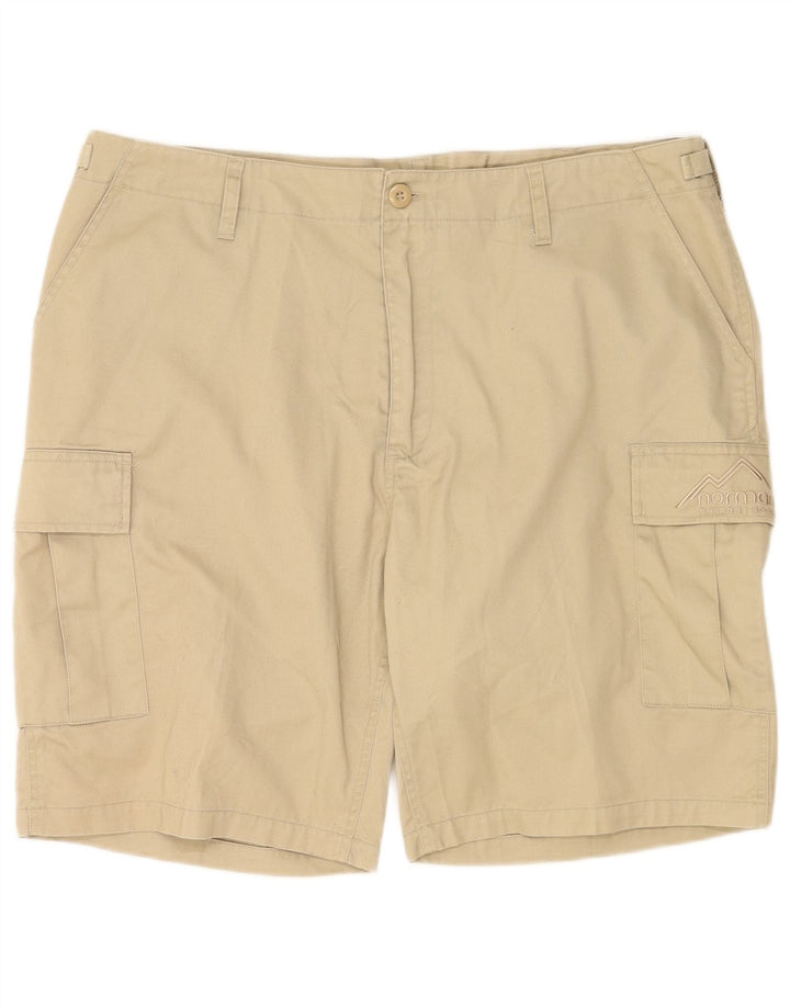 Pantaloncini cargo da uomo Normani 2XL W42 Beige