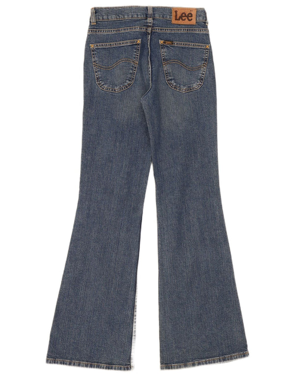 Jeans svasati Lee Felton da donna US 14 XL W26 L31 cotone blu
