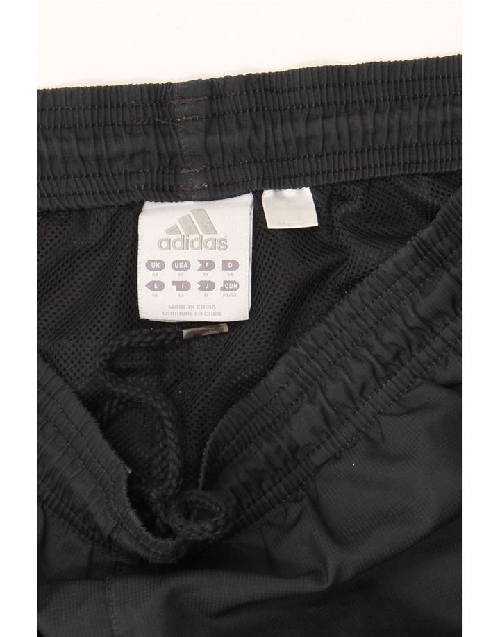 Pantaloncini sportivi da uomo ADIDAS medio nero in poliestere