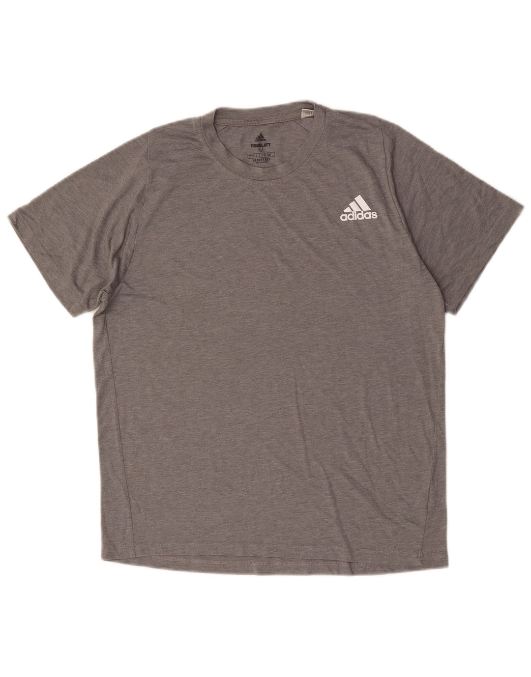 Maglietta Adidas Aeroready da uomo di colore grigio medio