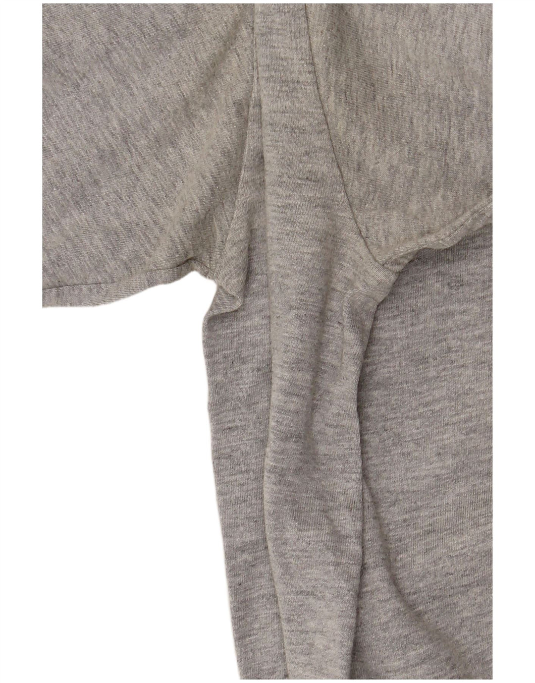 Adidas Maglietta grafica da uomo a maniche lunghe grande in cotone grigio