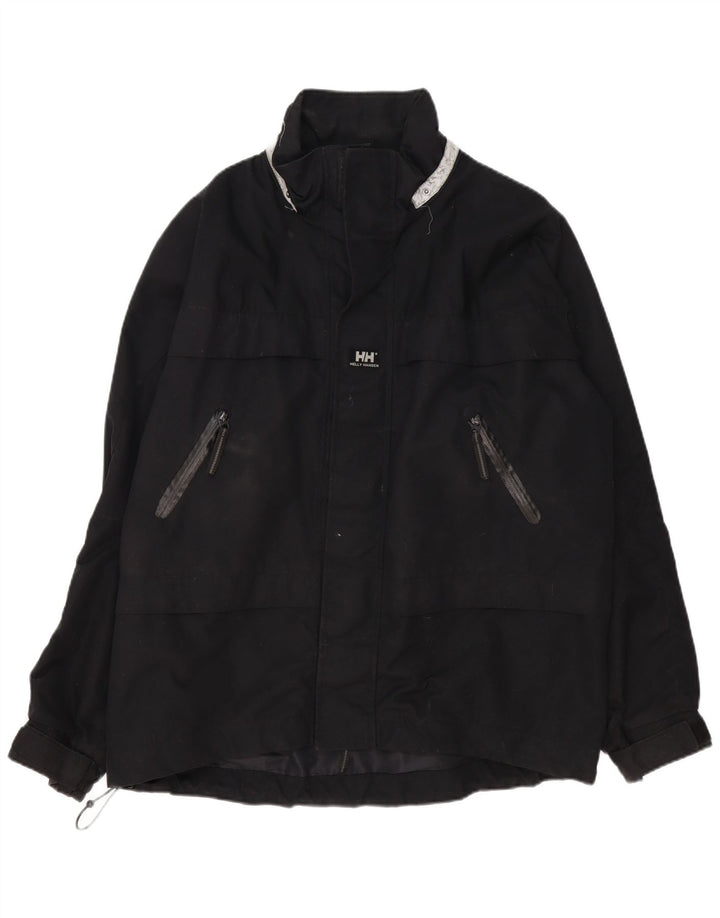 Giacca a vento da uomo vestibilità ampia Helly Hansen UK 40 grande poliestere nero