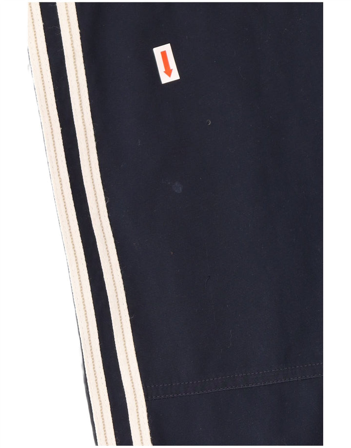 Pantaloni da tuta da uomo ADIDAS medio poliestere blu navy