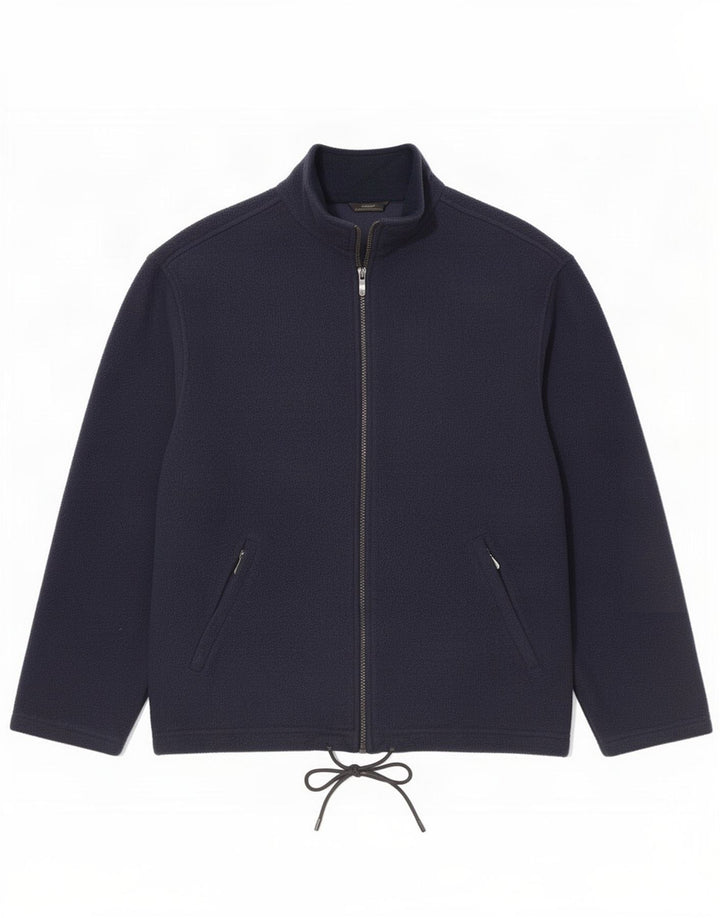 Giacca in pile Marks & Spencer da uomo St. Michael UK 40 Large Blu Navy