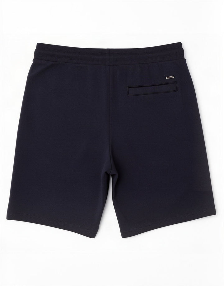 Pantaloncini sportivi da uomo Marks & Spencer Autograph medio cotone blu navy
