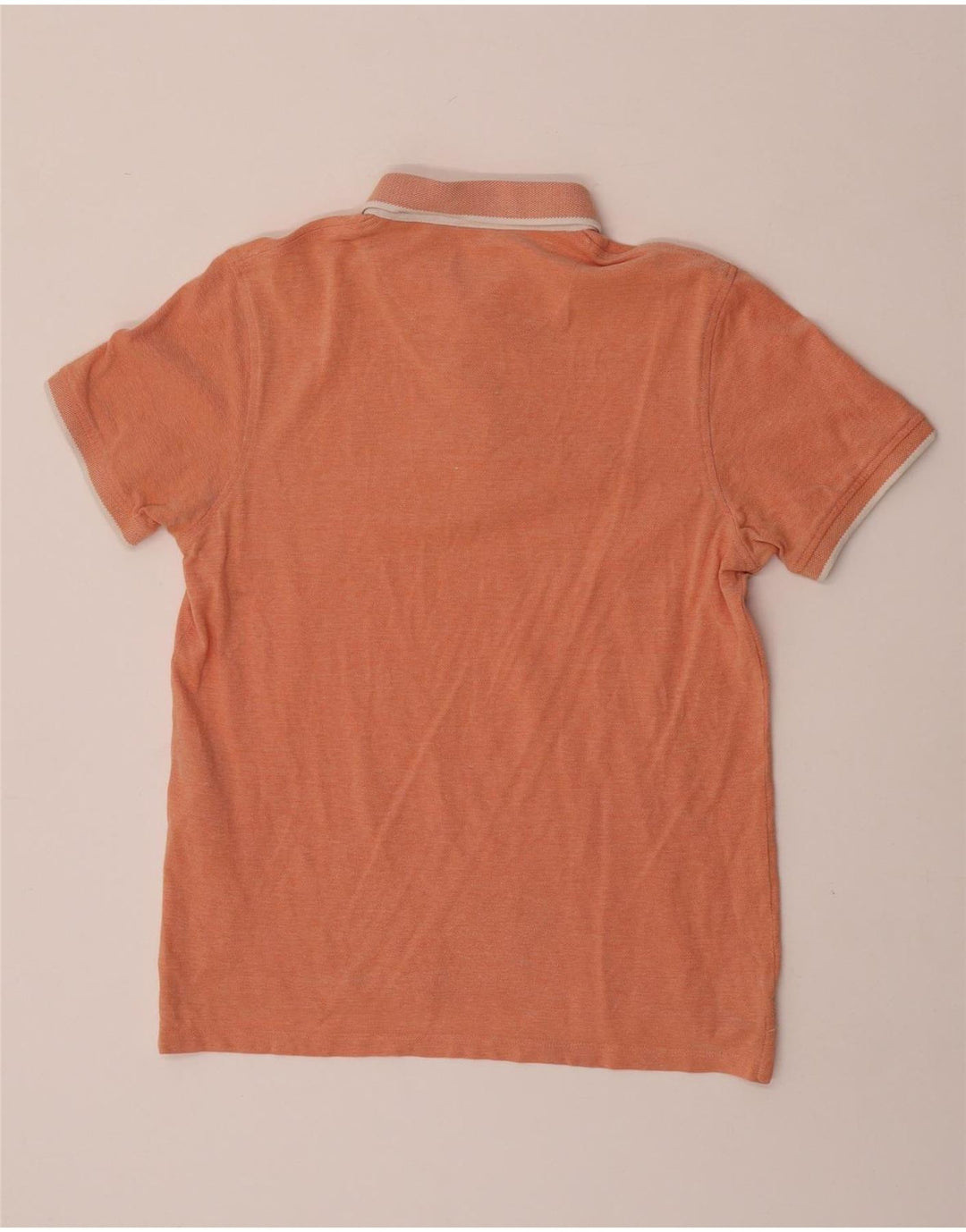 Polo da uomo Jack & Jones piccola in cotone arancione