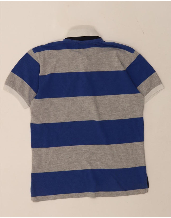 Polo Fay Bambino 11-12 Anni Cotone Rigato Blu