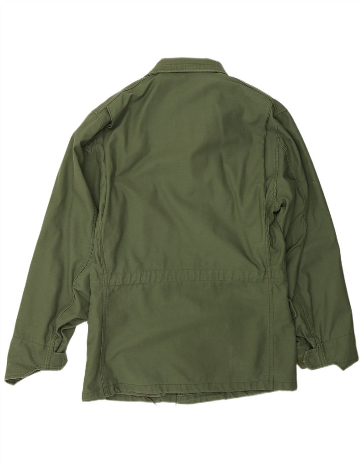 Giacca da uomo ALPHA INDUSTRIES UK 36 piccola in cotone verde