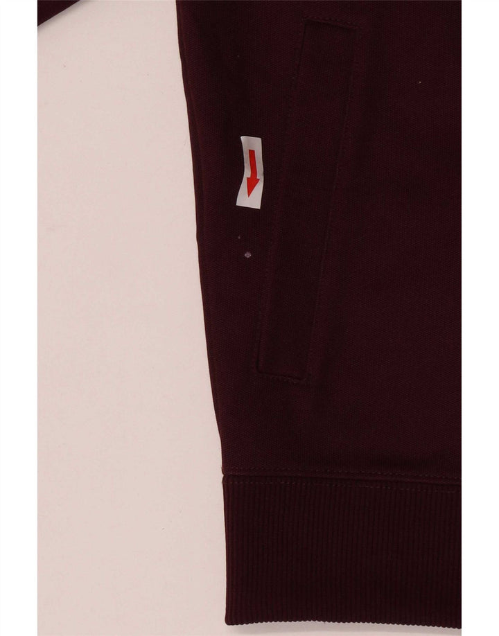 Giacca da tuta da ragazzo Fred Perry 9-10 anni, blocco colore marrone medio