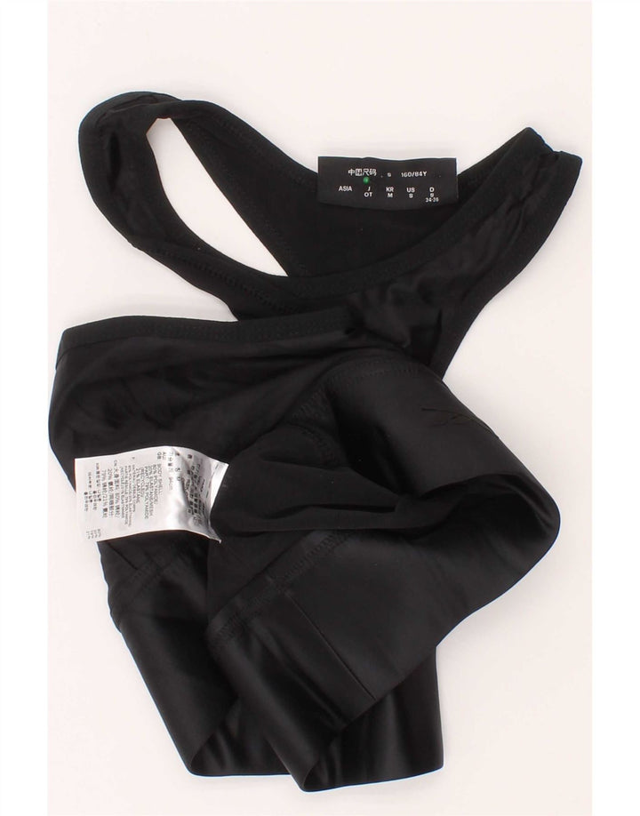 Reebok Reggiseno sportivo da donna Top Small Nero in poliammide sportivo