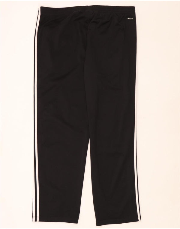 Pantaloni da tuta Adidas Climalite da uomo XL poliestere nero