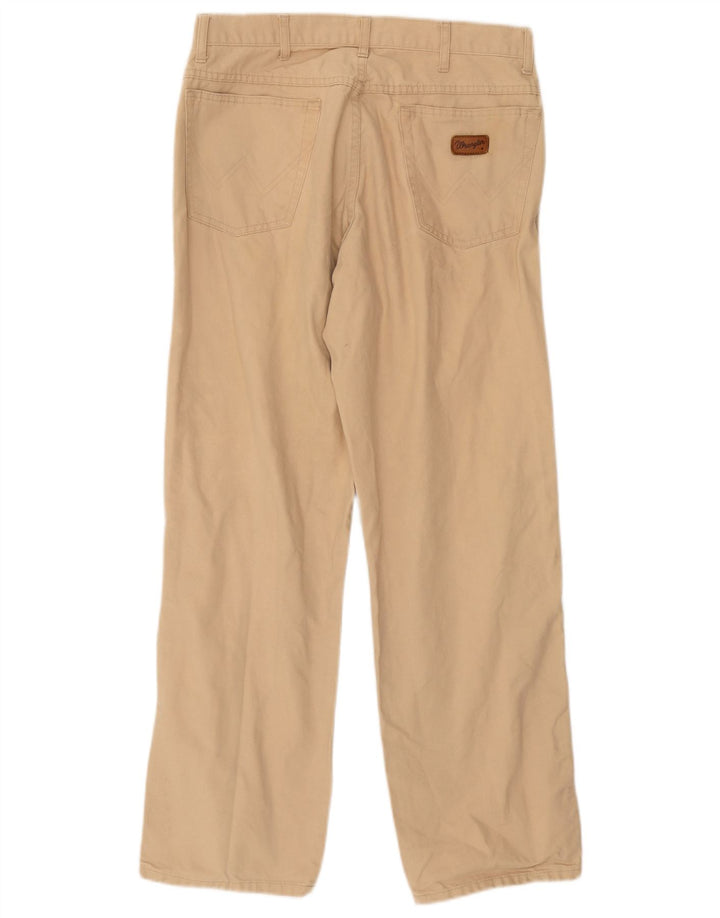 Pantaloni casual dritti da uomo Wrangler W32 L29 Beige