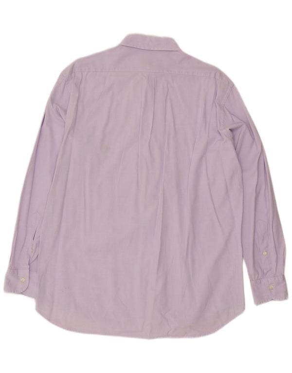 Camicia da uomo Brooksfield taglia 40 cotone viola medio