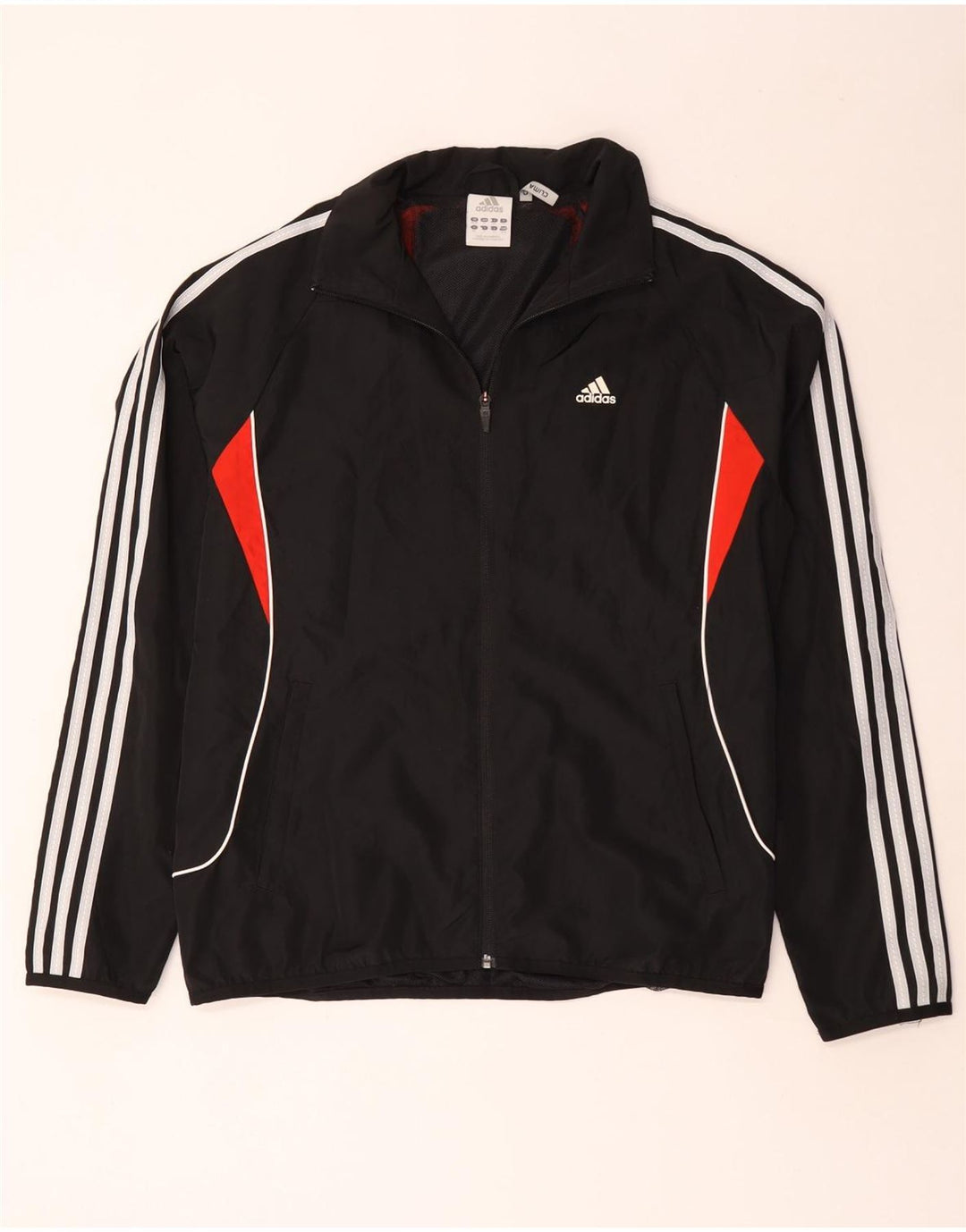 Giacca da allenamento Adidas Climalite da uomo UK 40/42 media nera