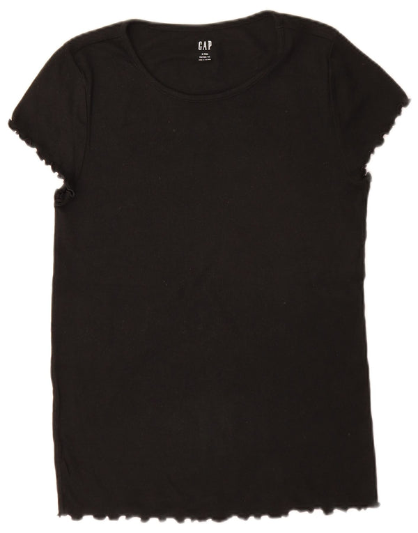 Gap T-shirt alta da donna Top UK 14 Medium Nero