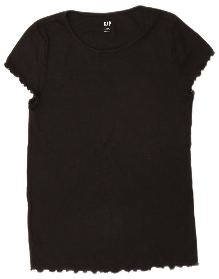 Gap T-shirt alta da donna Top UK 14 Medium Nero