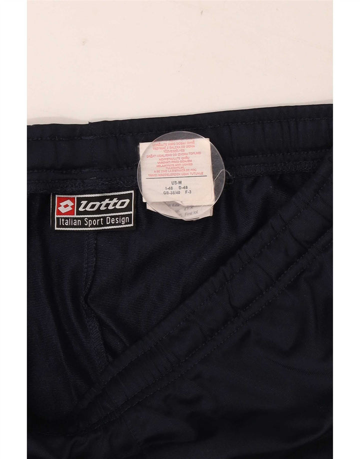 Pantaloni da tuta da uomo Lotto UK 38/40 Poliestere blu navy medio