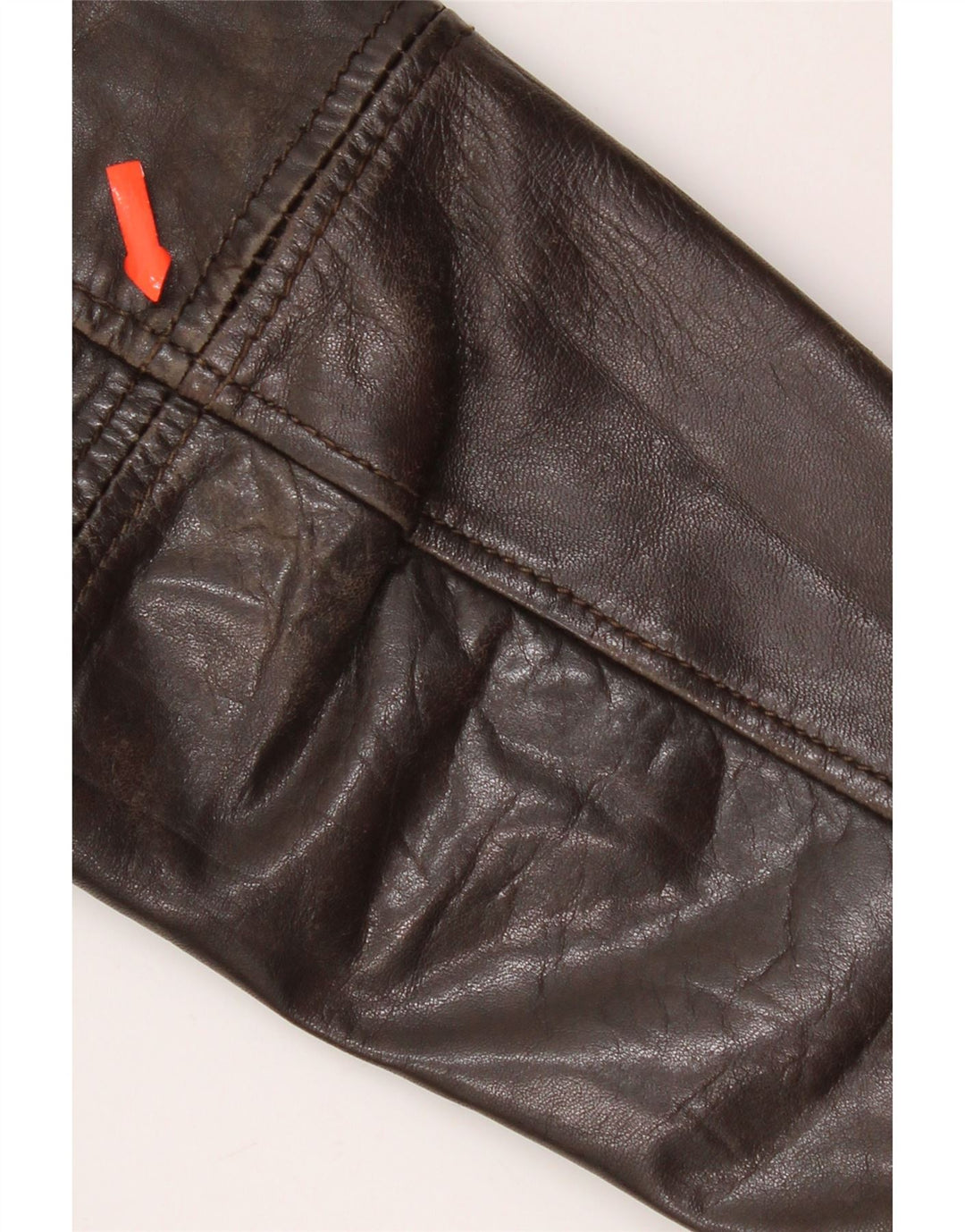 Giubbotto bomber da uomo in pelle On Spirit IT 48 in pelle marrone medio